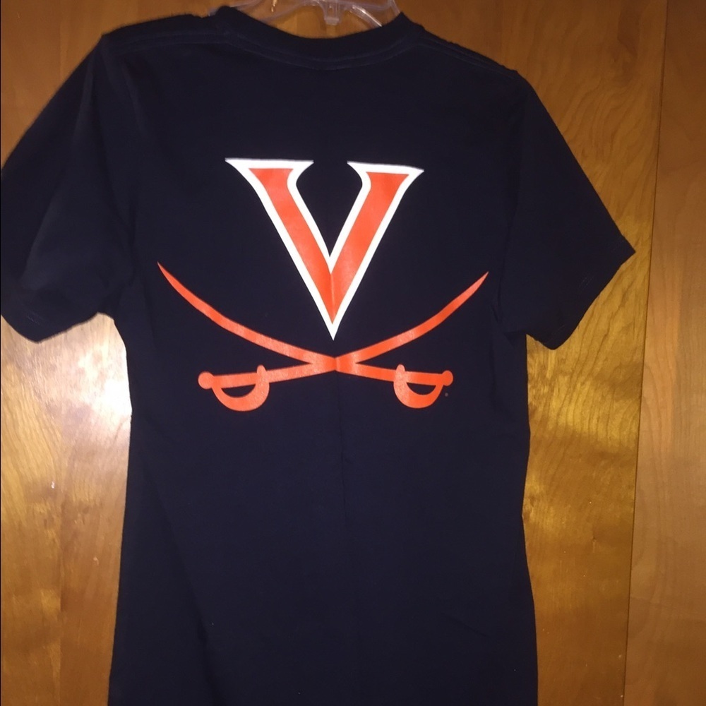 Men Nike university of Virginia Cavaliers uva performance tshirt tee large L